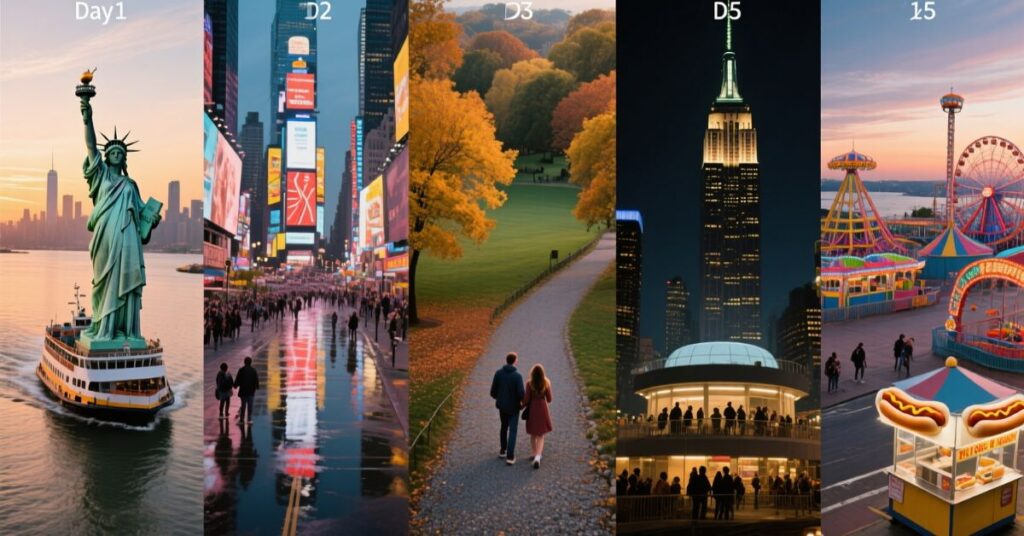 5 days in nyc